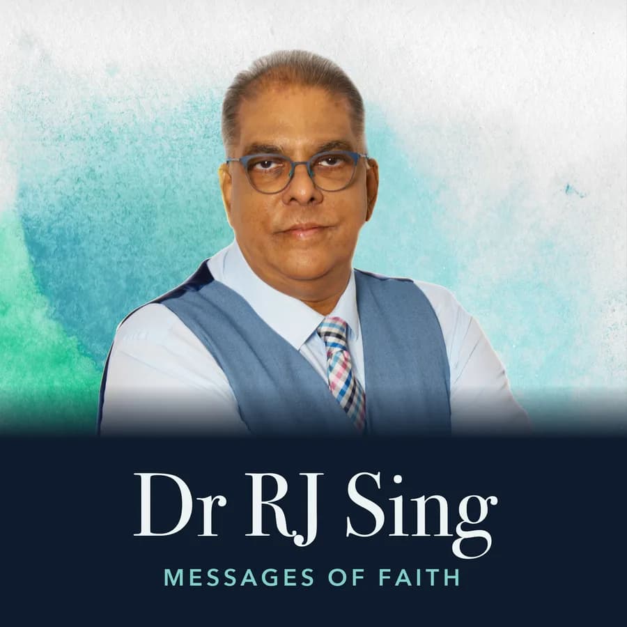Dr RJ Sing, Messages of Faith: podcast cover